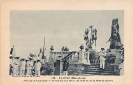 Madagascar - MAJUNGA - Fête Du 2 Novembre - Monument Aux Morts De 1895 Et De La Grande Guerre - Ed. G. Charifou Fils 105 - Madagaskar