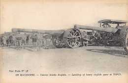 Greece - TOPCY Ayios Dhimitrios (Topchilar)- Landing Of Britihs Heavy Guns - Ed. Levasseur 78 - Grecia