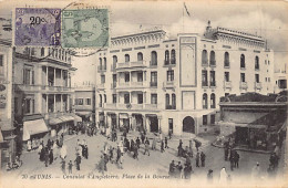 Tunisie - TUNIS - Consulat D'Angleterre, Place De La Bourse - Ed. LL Levy 70 - Tunesien