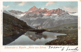 Schwarzsee U. Kapelle Maria Zum Schnee (VS) Totalansicht - Verlag Wehrli 5639 - Sonstige & Ohne Zuordnung