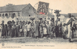 Sénégal - DAKAR - Un Groupe D'enfants Indigènes - Ed. Bouchut 118 - Sénégal