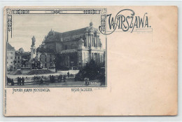 Poland - WARSZAWA - Pomnik Adam Mickiewicza - Kosciot Sw. Jozefa - Nakl. St. Winiarskiego - Polonia