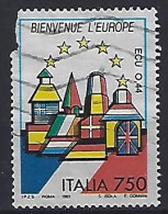 Italy 1993  Vereintes Europa  (o) Mi.2257 - 1991-00: Afgestempeld