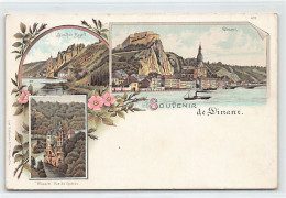 DINANT (Namur) Carte LITHO - Ed. G. Blümlein - Dinant