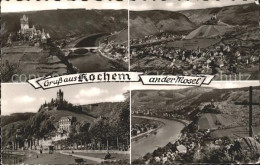 72198848 Cochem Mosel Burg Totalansicht Moselpartie Cochem - Cochem