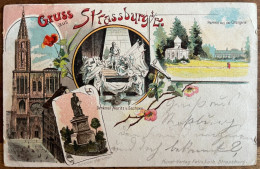 Strasbourg - Gruss Aus Strassburg I/E. - Verlag Felix Luib - A Circulé Le 5/11/1902 - Strasbourg