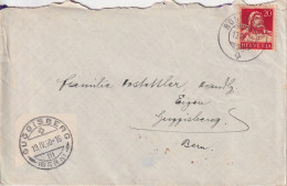 Brief  Rüderswyl - Guggisberg      1930 - Cartas & Documentos