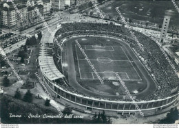 Bu241 Cartolina Torino Citta' Stadio Comunale Dall'aereo Piemonte - Other & Unclassified