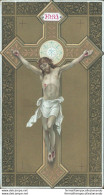 Bn13 Antico Santino Gesu' Cristo Cromo - Images Religieuses