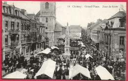 C.P. Chimay =   Grand'Place  :  Jour  De  Foire - Chimay