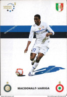 O772 Cartolina  Postcard  Ufficiale Inter Macdonaldo Mariga - Fussball