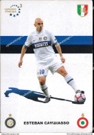 O780 Cartolina  Postcard  Ufficiale Inter Estebian Cambiasso - Soccer