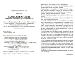 Godelieve Crabbe (1909-1993) - Images Religieuses