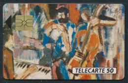 Télécartes France - Privées N° Phonecote D349 - Oeuvre De Watbot  "Jazz Me Blues" - Ad Uso Privato