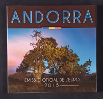 ANDORRE ANDORRA 2015 / COFFRET OFFICIEL 8 VALEURS / BU - Andorre