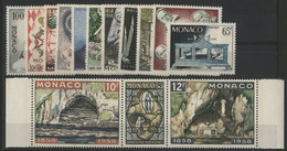 MONACO Année Complète 1958 N° 489 à 502 Neufs ** MNH Soit 14 Timbres. - Años Completos