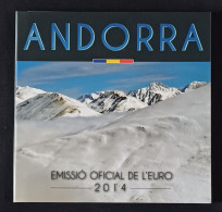 ANDORRE ANDORRA 2014 / COFFRET OFFICIEL 8 VALEURS / BU - Andorra