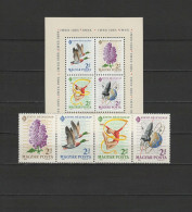 Hungary 1964 Sport Gymnastics, Space, IMEX '64 Set Of 4 + S/s MNH - Ongebruikt