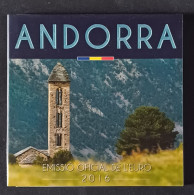 ANDORRE ANDORRA 2016 / COFFRET OFFICIEL 8 VALEURS / BU - Andorre