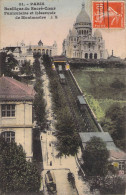 PARIS - Basilique Du Sacré-Cœur - Funiculaire Et Réservoir De Montmartre - Sacré Coeur