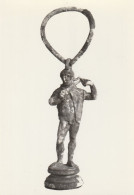 AD535 Statuetta Bronzea Con Anello Passante - Efebo - Ferrara - Necropoli Di Spina - Scultura Sculpture - Antike