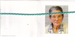Adèle De Cang-De Groote, Oombergen 1922, Zottegem 2012. Foto - Obituary Notices