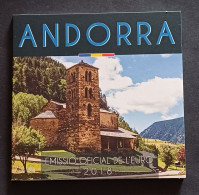 ANDORRE ANDORRA 2018 / COFFRET OFFICIEL 8 VALEURS / BU - Andorre