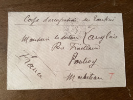 Corps Expéditionnaire Du Tonkin Ligne V.A  1904 - Cartas & Documentos
