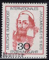 GERMANY(1970) Comenius. MUSTER (specimen) Overprint. Scott No 1050. - Sonstige & Ohne Zuordnung