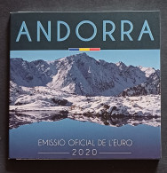 ANDORRE ANDORRA 2020 / COFFRET OFFICIEL 8 VALEURS / BU - Andorra