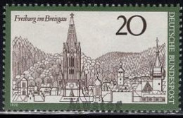 GERMANY(1970) Freiburg. MUSTER (specimen) Overprint. Scott No 1048. - Autres & Non Classés