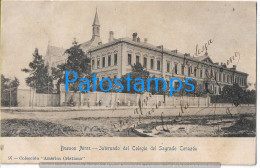 229277 ARGENTINA BUENOS AIRES INTERNADO COLEGIO DEL SAGRADO CORAZON BREAK POSTAL POSTCARD - Argentinien