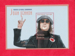 WW14513- ANTIGUA E BARBUDA 1995- MNH_ MÚSICA_ JOHN LENNON - Zangers