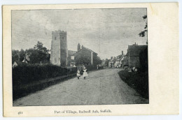 BADWELL ASH : PART OF VILLAGE / POSTMARK CDS / SOUTHMINSTER, DENGIE MANOR (FANSHAWE) - Other & Unclassified