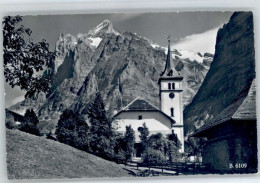 10718351 Grindelwald Grindelwald Kirche Wetterhorn * Grindelwald - Other & Unclassified