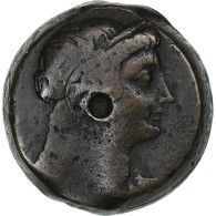 Égypte, Ptolémée V, Diobole, 204-180 BC, Alexandrie, Bronze, TB - Griechische Münzen