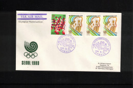 South Korea 1988 Olympic Games Seoul - Olympia Cycling Stadion Interesting Cover - Verano 1988: Seúl