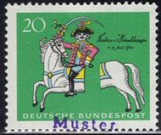 GERMANY(1970) Baron Von Munchhausen. MUSTER (specimen) Overprint. Scott No 1020. - Andere & Zonder Classificatie