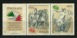 ● ITALIA Rep. 1985 ֍ MONDIALE ROMA 3° ֍ N. 1701 / 03 ** ● Serie Completa ● Qat. ? € ● Lotto N. 4292 ● - 1981-90: Mint/hinged