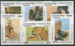 Kambodscha 1996 Wildtiere Und Ihr Nachwuchs 1938/43 Postfrisch - Cambodia