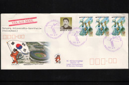 South Korea 1988 Olympic Games Seoul - Hanyang University Hall - Volleyball Interesting Cover - Zomer 1988: Seoel