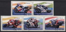 Australien 2004 Motorradrennfahrer 2383/87 Gestempelt - Usados