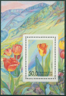 Usbekistan 1993 Pflanzen Blumen Tulpe Block 2 Postfrisch (C30275) - Usbekistan