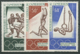 Kamerun 1968 Olympische Sommerspiele Mexiko Boxen Turnen 552/54 Postfrisch - Cameroun (1960-...)