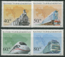 Kasachstan 1999 Eisenbahn Lokomotiven 245/48 Postfrisch - Kazakistan