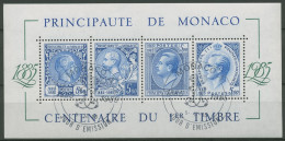 Monaco 1985 Fürsten Charles, Albert, Louis, Rainier Block 31 Gestempelt (C91374) - Blocks & Sheetlets