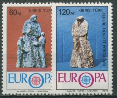 Türkisch-Zypern 1976 Europa CEPT: Kunsthandwerk Statuetten 27/28 Postfrisch - Nuevos