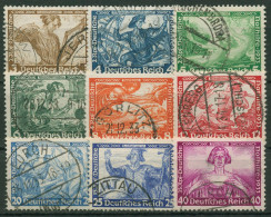 Deutsches Reich 1933 Deutsche Nothilfe Wagner 499/507 Gestempelt - Used Stamps