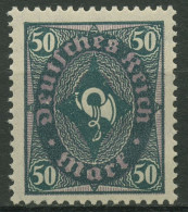 Deutsches Reich 1922 Posthorn 2-farbig, Vierpaß-WZ 209 P Y Postfrisch - Unused Stamps