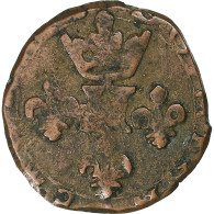 Principauté De Dombes, Henri II De Montpensier, Liard, 1594, Trévoux, Cuivre - Otros & Sin Clasificación